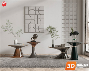 Tea Table Skp Files 